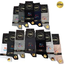 جوراب مردانه ساق دار طرح نایک ❤️ | بسته 12 عددی