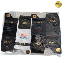 جوراب مردانه ساق دار طرح نایک ❤️ | بسته 12 عددی