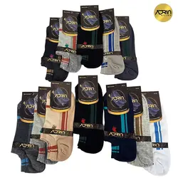 جوراب قوزکی مردانه طرح پولو ❤️ | بسته 12 عددی