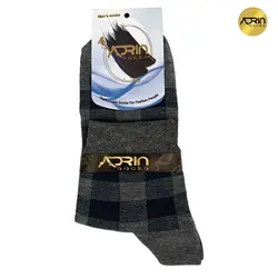 جوراب نیم ساق مردانه طرح بیژامه ❤️ | بسته 12 عددی