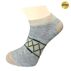 جوراب مچی مردانه طرح لوزی ❤️ | بسته 12 عددی