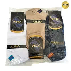 جوراب مچی مردانه طرح پرچم ❤️ | بسته 12 عددی