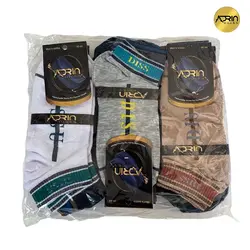 جوراب مچی مردانه طرح دیس ❤️ | بسته 12 عددی