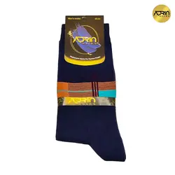 جوراب مردانه ساق دار طرح مستطیل خطی ❤️ | بسته 12 عددی