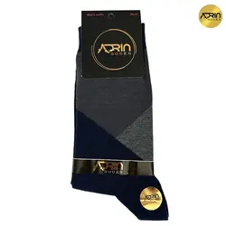 جوراب مردانه ساق دار طرح مثلثی ❤️ | بسته 12 عددی