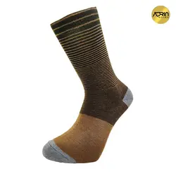 جوراب مردانه ساق دار طرح خط ریز ❤️ | بسته 12 عددی