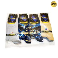 جوراب مردانه ساق دار طرح وای فای ❤️ | بسته 12 عددی