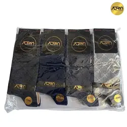 جوراب مردانه ساق دار طرح ستاره ❤️ | بسته 12 عددی