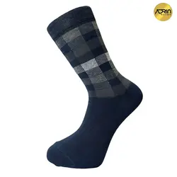 جوراب مردانه ساق دار طرح بیژامه ❤️ | بسته 12 عددی