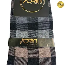 جوراب مردانه ساق دار طرح بیژامه ❤️ | بسته 12 عددی