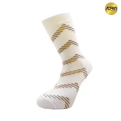 جوراب مردانه ساق دار طرح زیگزال ❤️ | بسته 12 عددی