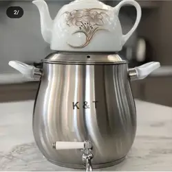 کتری قوری کف چدن