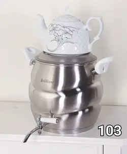 کتری قوری کف چدن