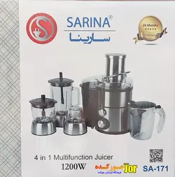 آبمیوه گیری 4 کاره سارینا مدل SA-171