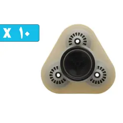 پک کامل واشر مثلثی و لوازم تعمیر کلگی یا هد پمپ دستگاه تصفیه آب خانگی بسته 10 عددی