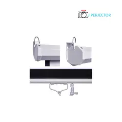 پرده نمایش دستی پروژکتور اسکوپ 2×2