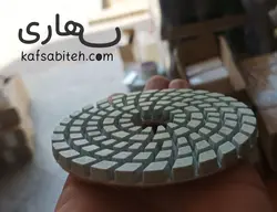 پد الماسه ضخیم پایه بلند – پد پولیش سنگ -قطر 10cm