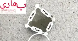 لقمه فرانکفورتی ساب و لقمه سنگ کفسابی نمره 320 تا 1200-بسته ۳ تایی