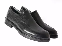 کفش مجلسی چرم مدل آرام - کفش بی نظیر