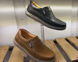 کفش مردانه چرم مدل لیون - کفش بی نظیر