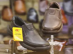 کفش مردانه فرزین مدل موناکو بدون بند - کفش بی نظیر