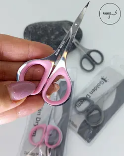 قیچی ابرو دسته سیلیکونی