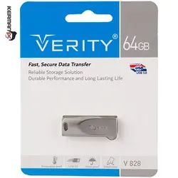 فلش مموری وریتی USB3.0 مدل V-828 ظرفیت 64 گیگابایت