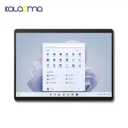 تبلت مایکروسافت مدل Surface Pro 9-i5 1235U ظرفیت 256 گیگابایت و رم 8 گیگابایت به همراه کیبورد Signature Black و قلم Slim Pen 2