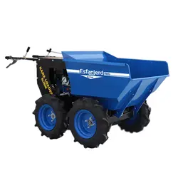 فرغون موتوری بنزینی چهارچرخ کارالودر KL350 – چهارچرخ متحرکKL350 KARALOADER