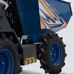 فرغون موتوری بنزینی چهارچرخ کمرشکن کارالودر KL450H-PLUSKL450H-PLUS KARALOADER