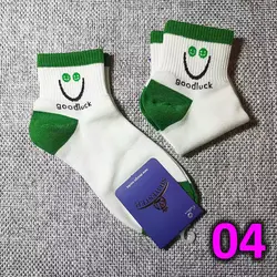جوراب زنانه نیم ساق سبز