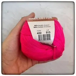 کاموا یارن آرت بی بی کتان 50 گرمی