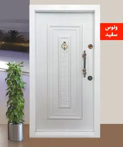 درب ضدسرقت مدل ونوس سفید