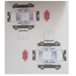 کتاب کاردستی ماشین ها هوش سرگرمی خلاقیت اتوبوس مترو
