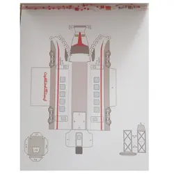 کتاب کاردستی ماشین ها هوش سرگرمی خلاقیت اتوبوس مترو