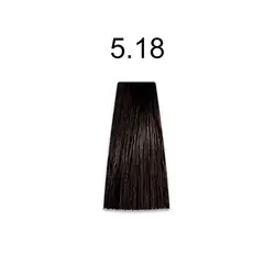 رنگ مو باکو قهوه ای دودی خرمایی روشن 5.18 - Baco hair color