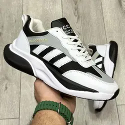 کفش و کتانی مردانه مدل آدیداس ADIDAS رنگ سفید مشکی کد 99853