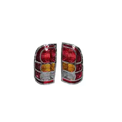 زه استیل چراغ عقب هایلوکس مدل 2006-2011 بسته 2عددی steel rear light bar hilux 2006-2011