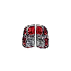 زه استیل چراغ عقب هایلوکس مدل 2012 – 2015 بسته 2عددی steel rear light bar hilux-2012-2015