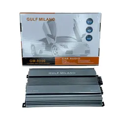 آمپلی فایر 4 کانال گلف میلانو GULF MILANO مدل GM-8000