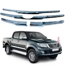 زه کروم جلو پنجره تویوتا هایلوکس مدل 2012-Toyota Hilux front window chrome strip 2015
