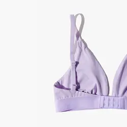 سوتین مثلثی نخی ساده | هلویی و کش هلویی