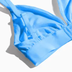 سوتین مثلثی نخی ساده | هلویی و کش هلویی