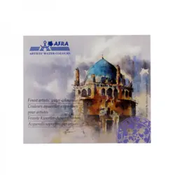 آبرنگ 12 رنگ افرا