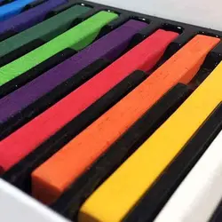 پاستل گچی 12 رنگ پژواک