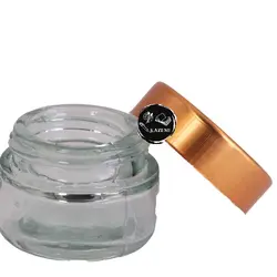 دوات شيشه 15 گرم (درب طلايي)