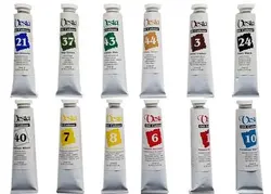 رنگ روغن 12 رنگ وستا 21 ميل