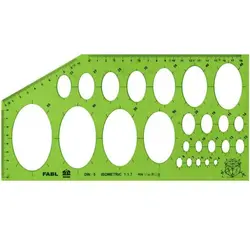 شابلون بیضی فابل