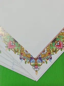 کاغذ تذهیب A4