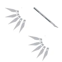 تیغ کاتر قلمی (بسته 10 عددی)